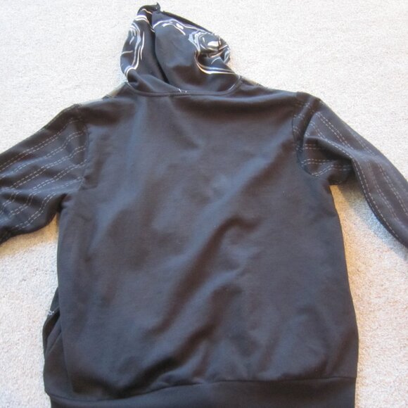 Star Wars Mens Black Hoodie Zipper Sweatshirt Screen Printed Darth Vader Size XL - Picture 14 of 14